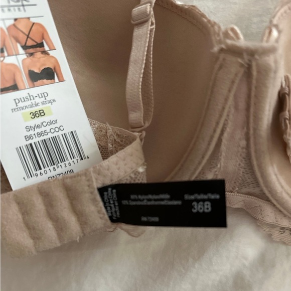 Rene Rofe push up removable straps 36B beige - Picture 3 of 4